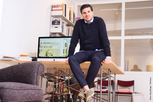 Corporate Design Professur f&uuml;r Jens M&uuml;ller