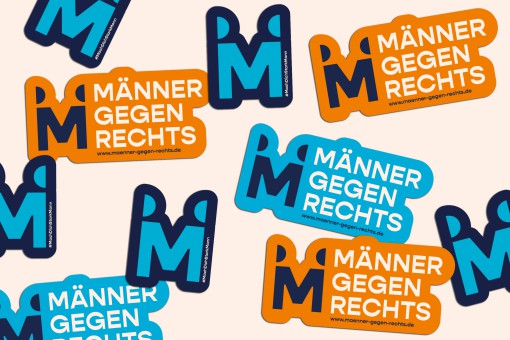 New branding for &ldquo;M&auml;nner gegen Rechts&rdquo;
