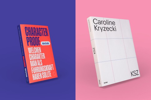 Shortlist Sch&ouml;nste Deutsche B&uuml;cher &raquo;KSZ&laquo; und &raquo;Character Proof&laquo;