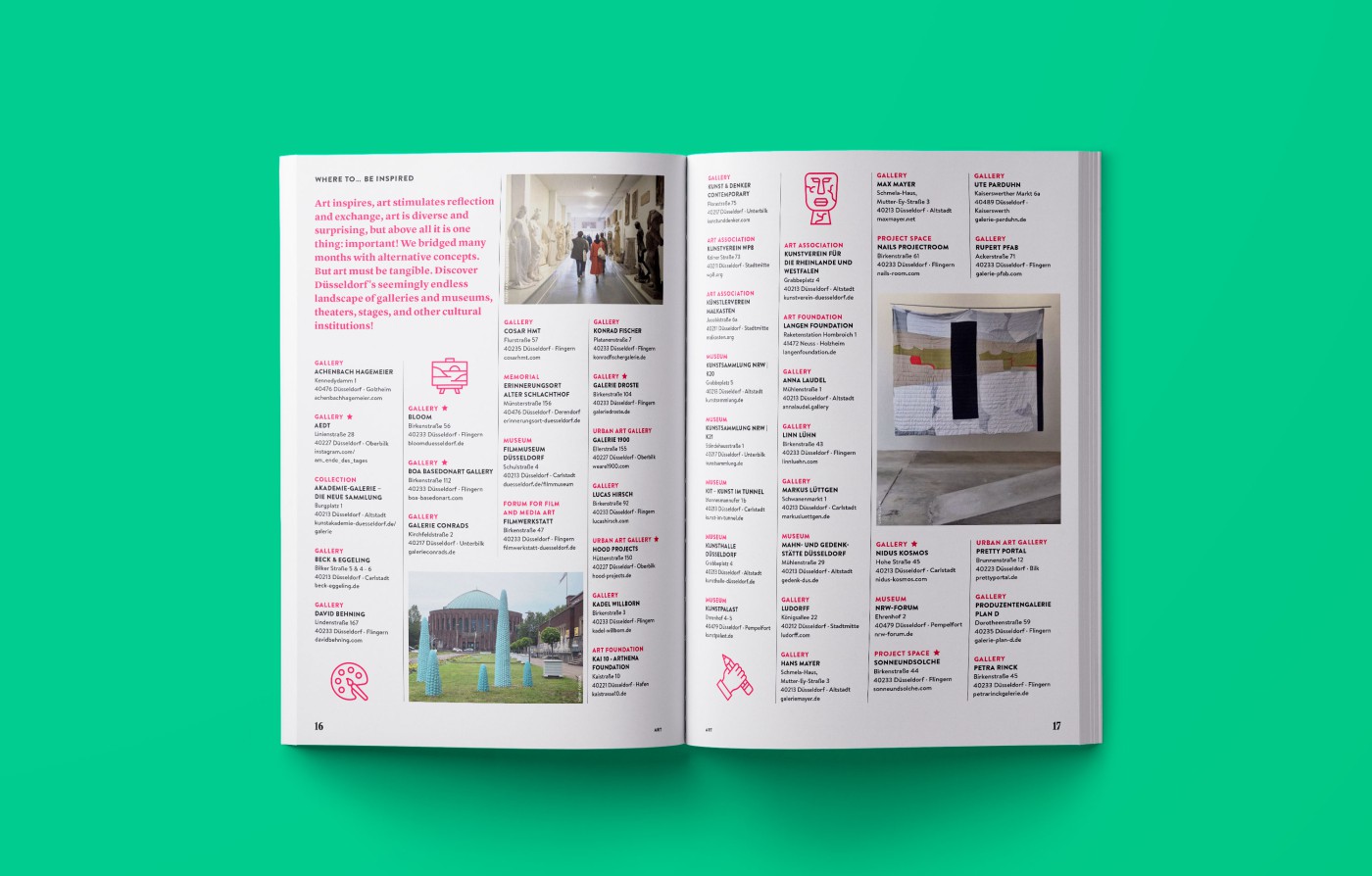 vista — Designstudio für Kommunikationsdesign in Düsseldorf | Die schönsten Seiten der Stadt